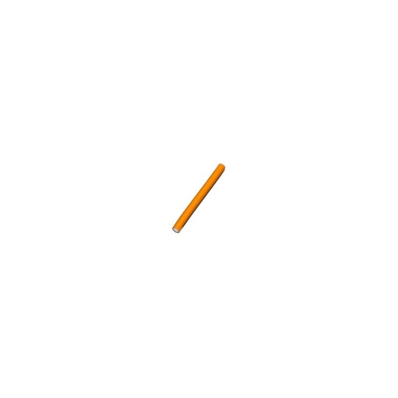 Bravehead lühikesed papiljotid 18 cm, Ø 16mm, oranž, 12tk