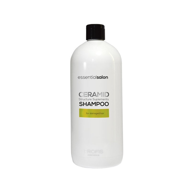 PROFIS ESSENTIAL SALON CERAMID SHAMPOO Tugevdav šampoon keramiididega, kahjustatud juustele, 1000ml 