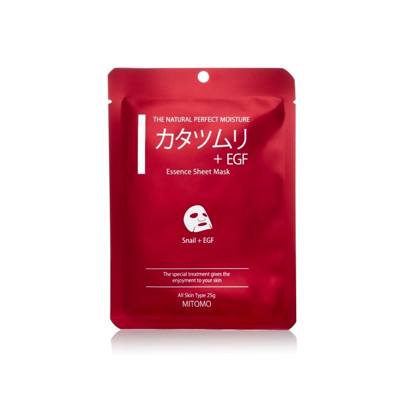 MITOMO маска для лица Snail & EGF Essence Mask (25g)