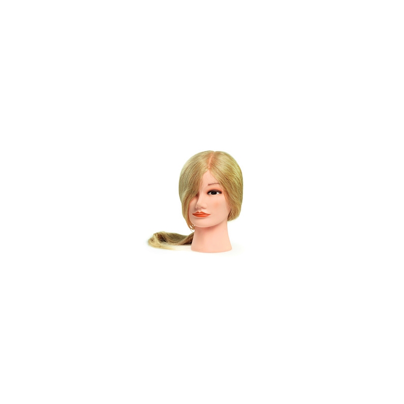 Тренировочный манекен с натуральными волосами, Blonde L(45-50 cm)