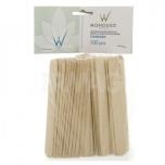 Italwax Puidust Spaatlid, 100tk "STANDARD"