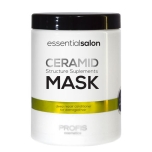 PROFIS ESSENTIAL SALON CERAMID MASK Укрепляющая маска с керамидами, для повреждённых волос, 1000 мл