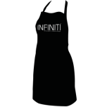 Frizieru priekšauts "Infiniti" melns