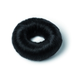 BRAVEHEAD synthetic hair bun, black, L size